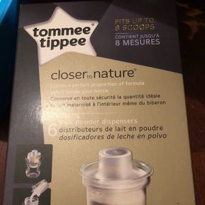 Tommee Tippee formula powder dispensers